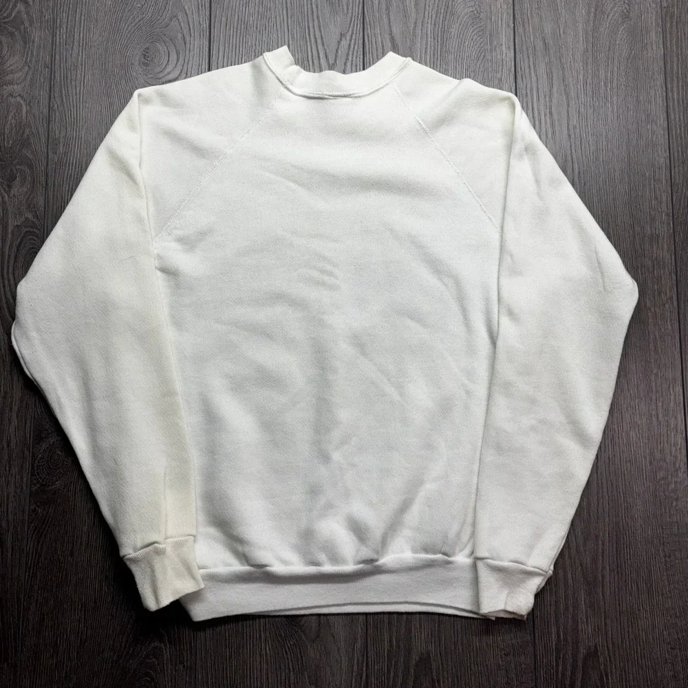 Vintage Disney Mickey's 60th Birthday Large Sweatshirt 1928-1988 White USA Made - Picture 5 of 9